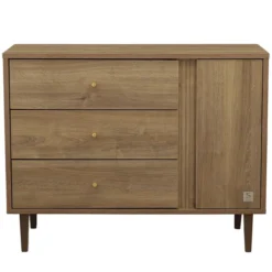 Sauthon Commode et Plan à Langer Mokka - Chêne Mokka
