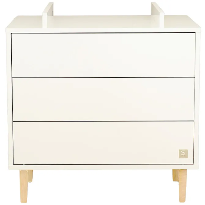 Sauthon Commode et Plan à Langer Paloma - Blanc Neige
