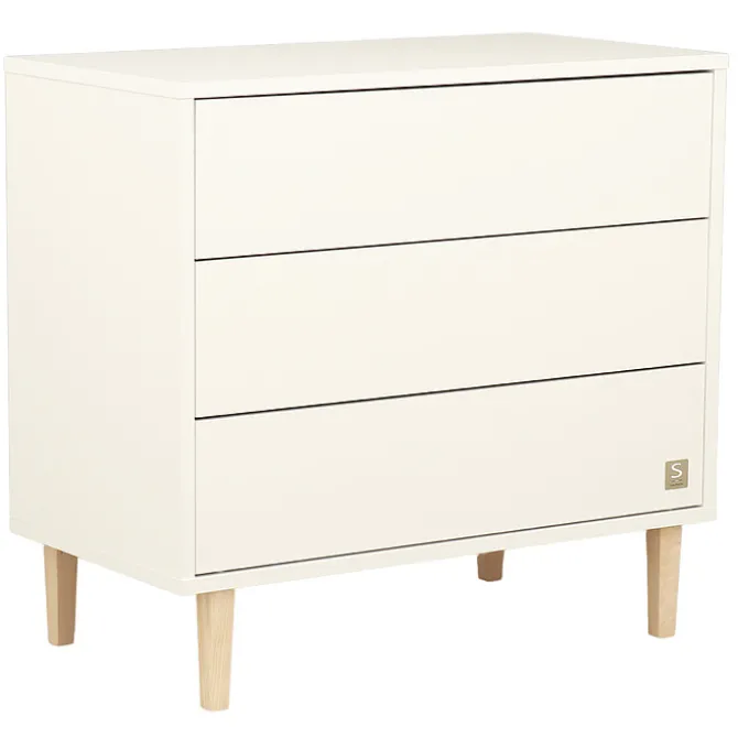 Sauthon Commode et Plan à Langer Paloma - Blanc Neige