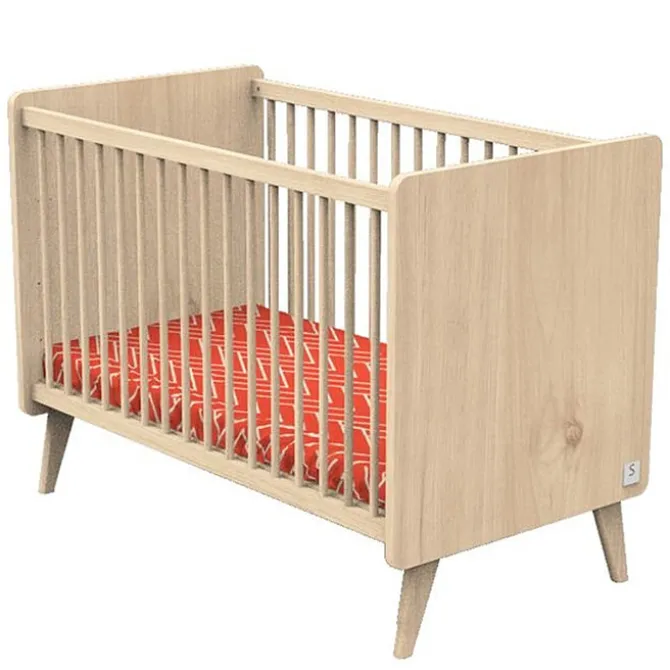 Sauthon Lit Bébé Arty Naturel - 60 x 120 cm