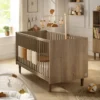 Sauthon Lit Bébé Evolutif Mokka Chêne Mokka - 70 x 140 cm