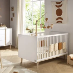 Sauthon Little Big Bed Evolutif Paloma Blanc Neige - 70 x 140 cm