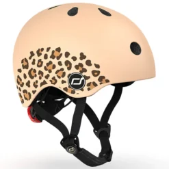 Scoot & Ride Casque Leopard - Taille 45-51 cm
