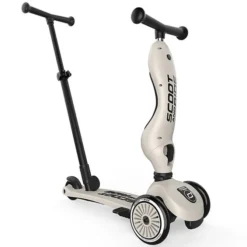 Scoot & Ride Porteur Trottinette Evolutif Highwaykick 1 Push and Go - Ash