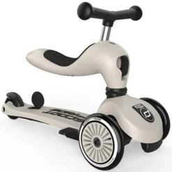Scoot & Ride Porteur Trottinette Evolutif Highwaykick 1 Push and Go - Ash