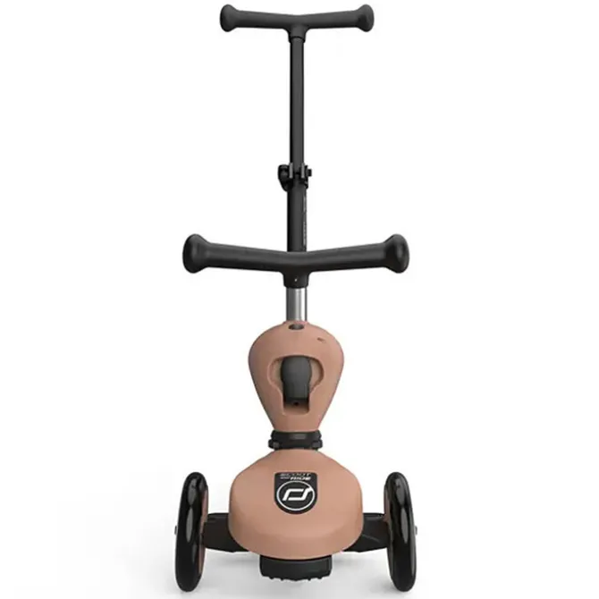 Scoot & Ride Porteur Trottinette Evolutif Highwaykick 1 Push and Go - Mocha