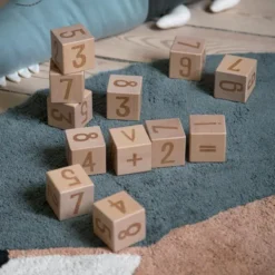 Sebra Interior Cubes en Bois Chiffres