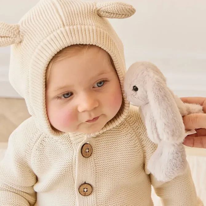 Snuggle Bunnies Peluche Lapin Pénélope Beige - 15 cm