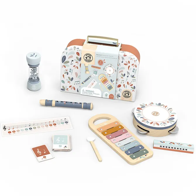 Speedy Monkey Set Musical 5 Instruments