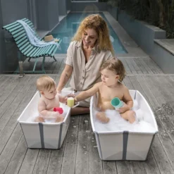 Stokke Baignoire Pliable Flexi Bath X-Large - Blanc