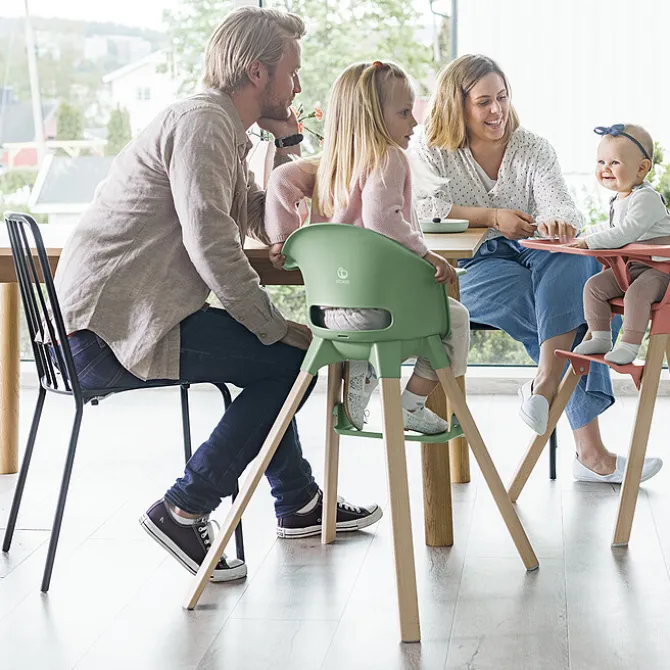 Stokke Chaise Haute Clikk - Vert Trèfle