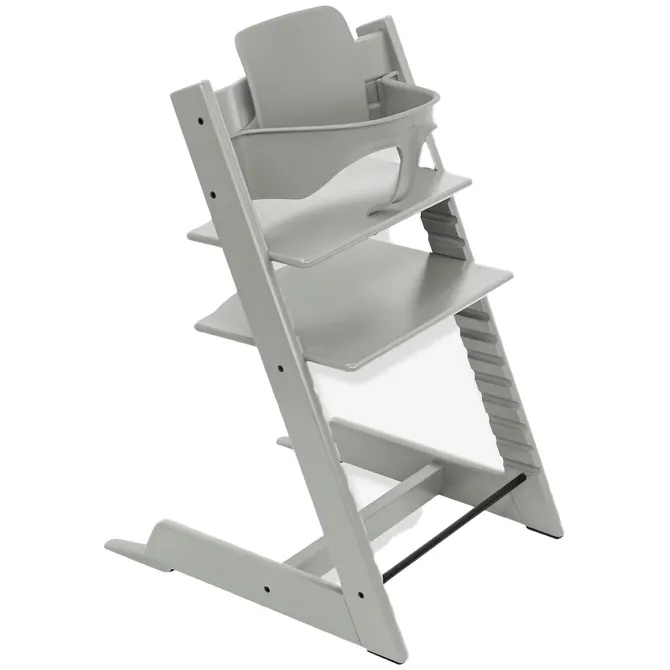 Stokke Chaise Haute Tripp Trapp avec Baby Set - Vert Glacier