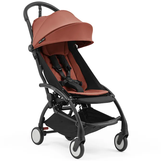 Stokke Poussette Trio YOYO5 - Pack Naissance - Siège auto Pebble Slide Pro - Berry