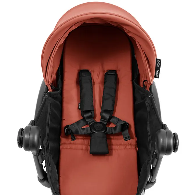 Stokke Poussette YOYO5 Complète - Cadre + Pack 0+ et Pack 6+ - Berry