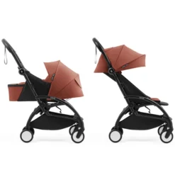 Stokke Poussette YOYO5 Complète - Cadre + Pack 0+ et Pack 6+ - Berry