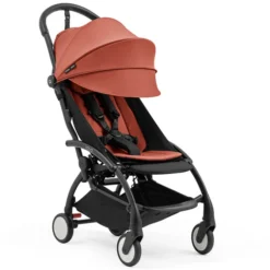 Stokke Poussette YOYO5 Complète - Cadre + Pack 0+ et Pack 6+ - Berry