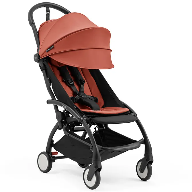 Stokke Poussette YOYO5 Complète - Cadre + Pack 0+ et Pack 6+ - Berry