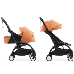 Stokke Poussette YOYO5 Complète - Cadre + Pack 0+ et Pack 6+ - Peach
