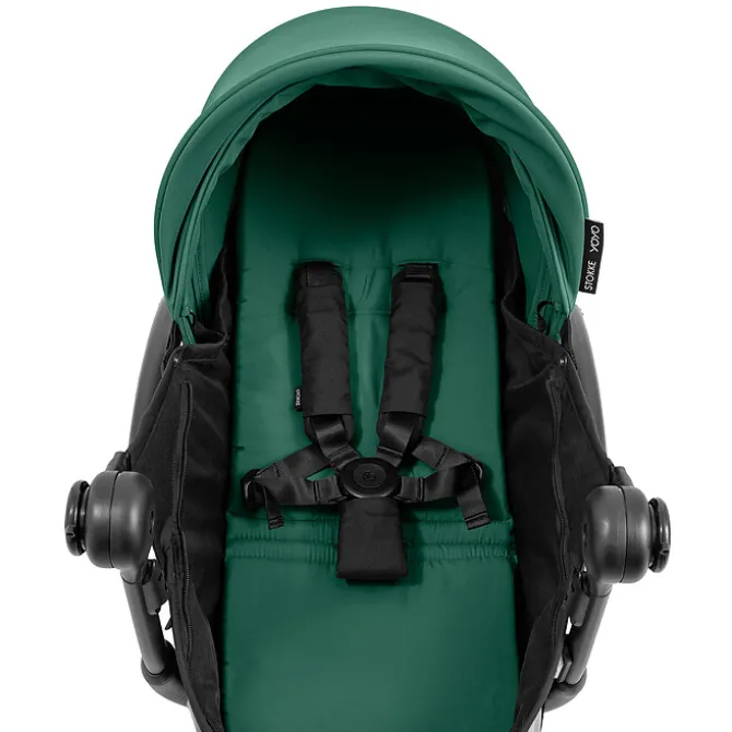 Stokke Poussette YOYO5 Complète - Cadre + Pack 0+ et Pack 6+ - Forest