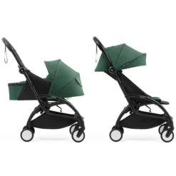 Stokke Poussette YOYO5 Complète - Cadre + Pack 0+ et Pack 6+ - Forest