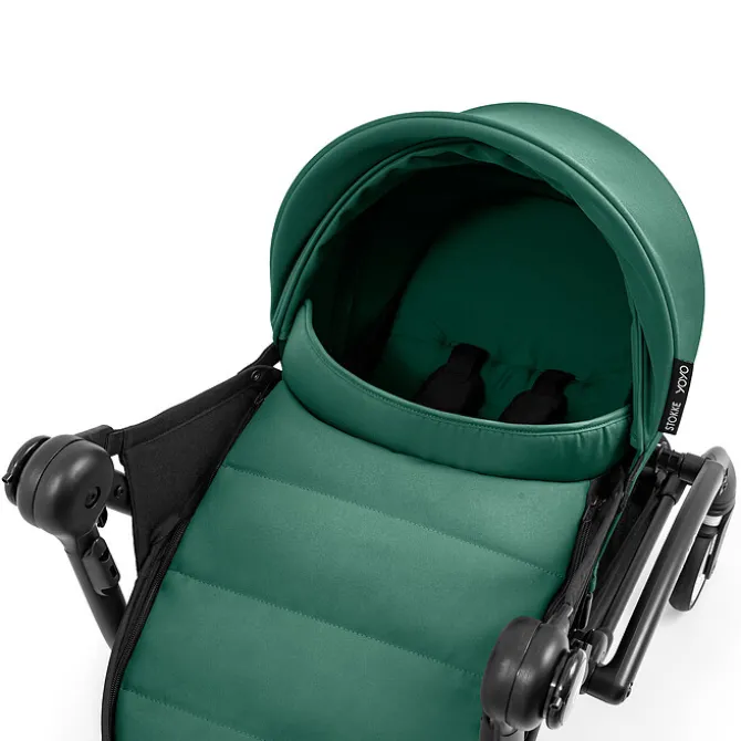 Stokke Poussette YOYO5 Complète - Cadre + Pack 0+ et Pack 6+ - Forest