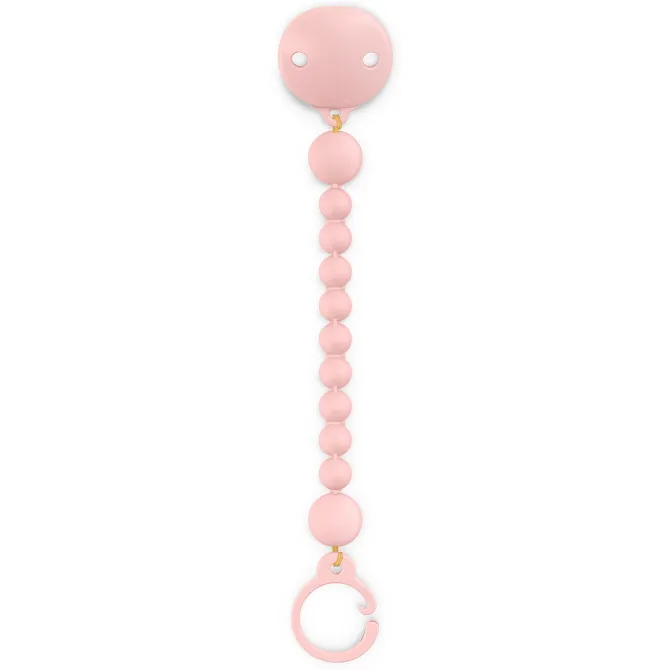 Suavinex Attache Sucette Silicone Colour Essence - Rose Poudré