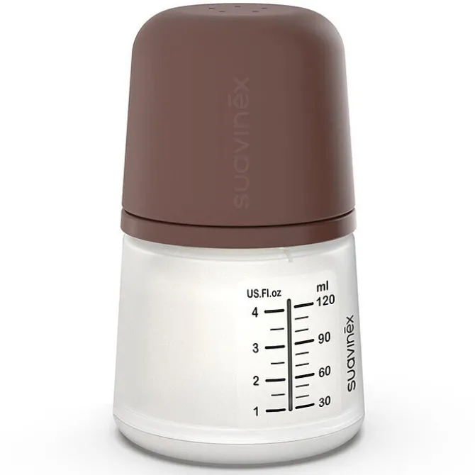 Suavinex Biberon Anti-Colique Zerø.Zerø Spécial Allaitement Deep - 120 ml