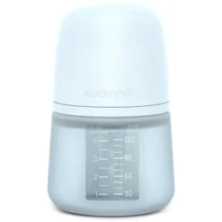 Suavinex Biberon Silicone Tétine SX Pro Colour Essence Ice Water - 120 ml