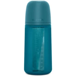 Suavinex Biberon Silicone Tétine SX Pro Colour Essence Bleu Océan - 330 ml