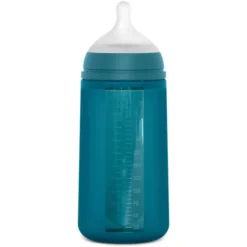 Suavinex Biberon Silicone Tétine SX Pro Colour Essence Bleu Océan - 330 ml