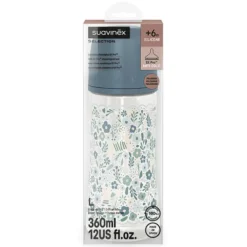 Suavinex Biberon Tétine Symétrique SX Pro Wonderland Blue Liberty - 360 ml
