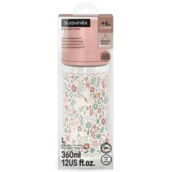 Suavinex Biberon Tétine Symétrique SX Pro Wonderland Pink Liberty - 360 ml