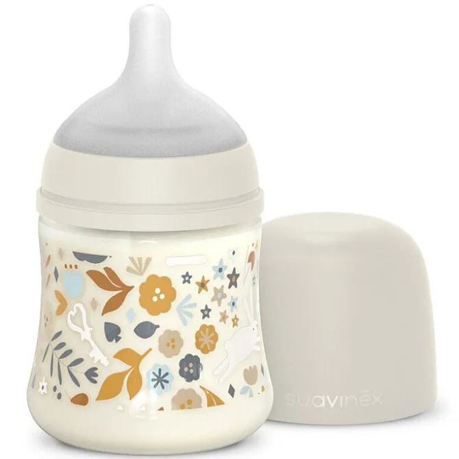 Suavinex Biberon Tétine Symétrique SX Pro Wonderland Beige - 150 ml