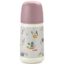 Suavinex Biberon Tétine Symétrique SX Pro Walk In The Park Rose - 270 ml