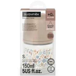 Suavinex Biberon Tétine Symétrique SX Pro Wonderland Neutral Liberty - 150 ml