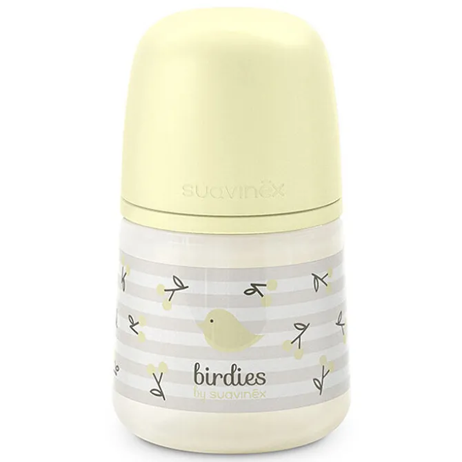 Suavinex Biberon Tétine Symétrique SX Pro Birdies Beige - 150 ml