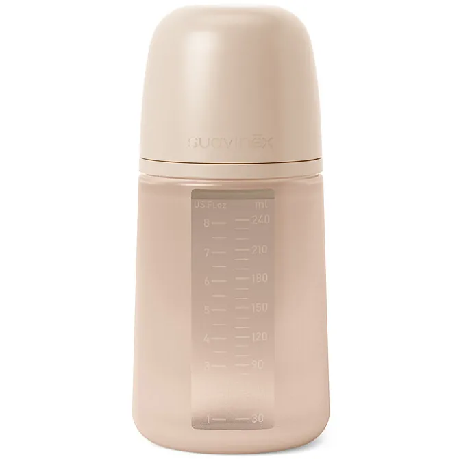 Suavinex Biberon Tétine Symétrique SX Pro Colour Essence Rose - 250 ml