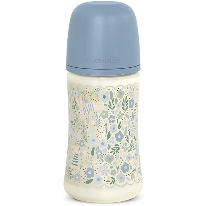 Suavinex Biberon Tétine Symétrique SX Pro Wonderland Blue Liberty - 270 ml