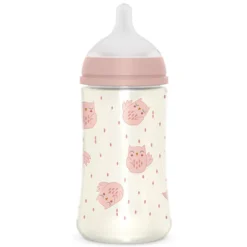 Suavinex Biberon Tétine Symétrique SX Pro Bonhomia Rose - 270 ml