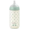 Suavinex Biberon Verre Tétine Symétrique SX Pro Birdies Vert - 240 ml