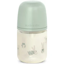 Suavinex Biberon Verre Tétine Symétrique SX Pro Wonderland Green - 120 ml