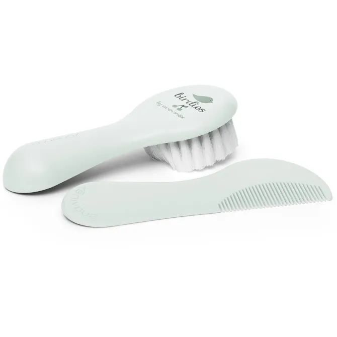 Suavinex Brosse et Peigne Birdies - Vert