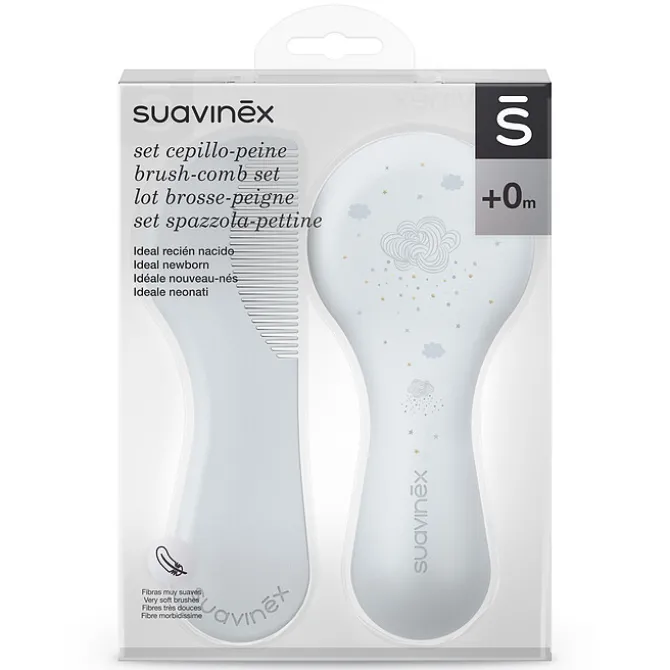 Suavinex Brosse et Peigne Dreams - Bleu