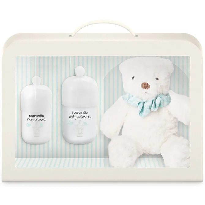 Suavinex Coffret Premium Baby Cologne et Peluche - 100 ml