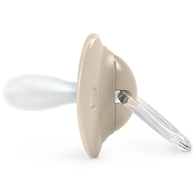 Suavinex Lot de 2 Sucettes Symétriques SX Pro Birdies Beige - 18 Mois +