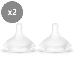 Suavinex Lot de 2 Tétines Symétriques SX Pro - Débit Moyen