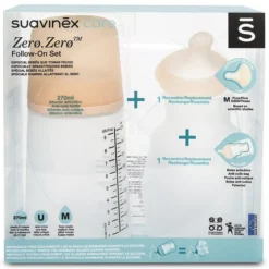 Suavinex Pack Biberon Anti-Colique Zerø.Zerø - 270 ml