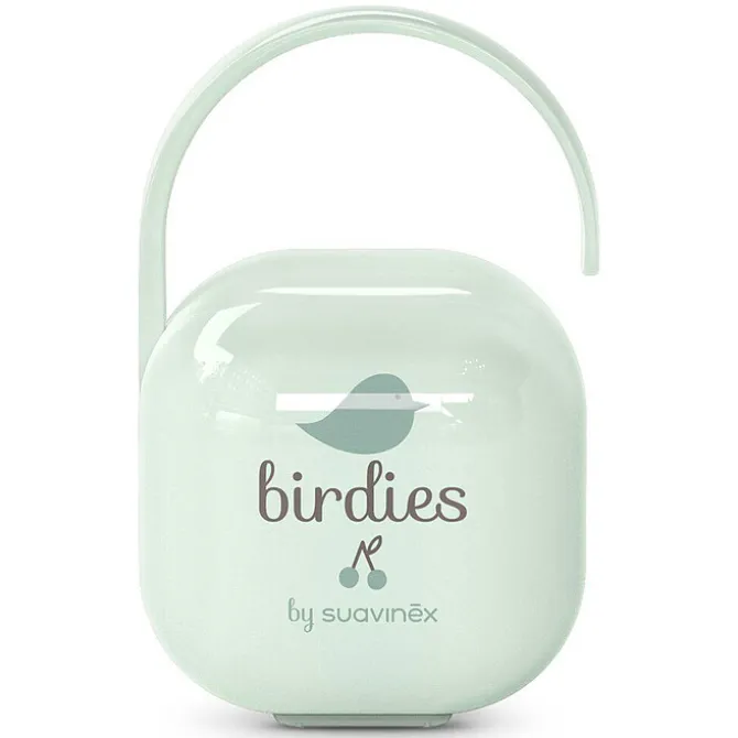 Suavinex Pochette Sucette Duo Birdies - Vert