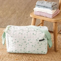 Suavinex Sac de Maternité Découverte avec Produits de Soin - Birdies Green