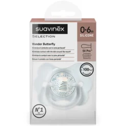 Suavinex Sucette Symétrique SX Pro Wonderland Blue - 0/6 Mois
